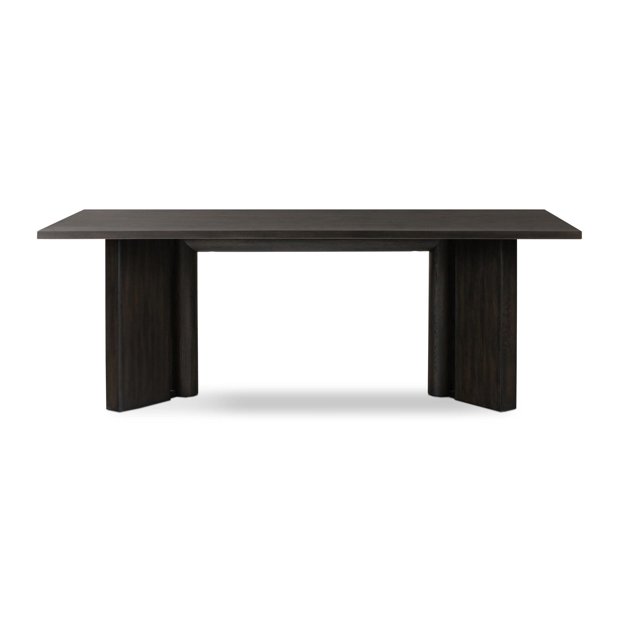 Huxley Dining Table 84" - Smoked Black Veneer - Image 2