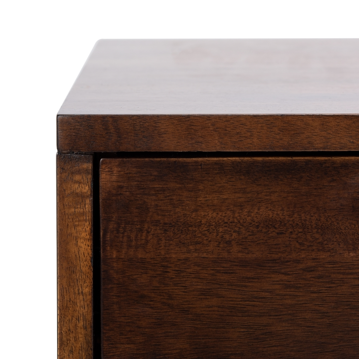 Levinson Gold Cap End Table - Brown - Safavieh - Image 2