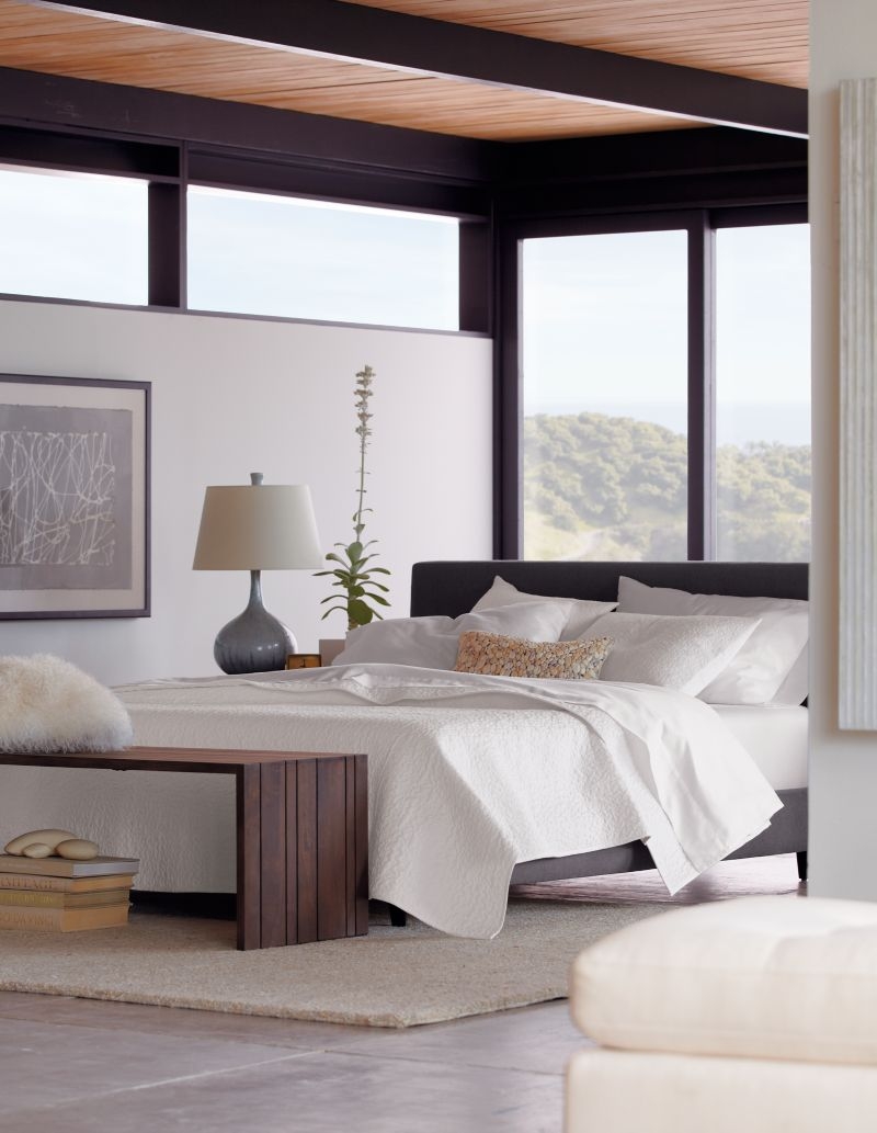 Tate Queen Upholstered Bed 38" - Image 8