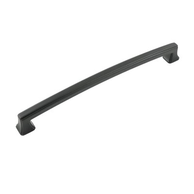 Bridges Collection Pull 8-13/16 Inch (224Mm) Center To Center Matte Black Finish - Image 0