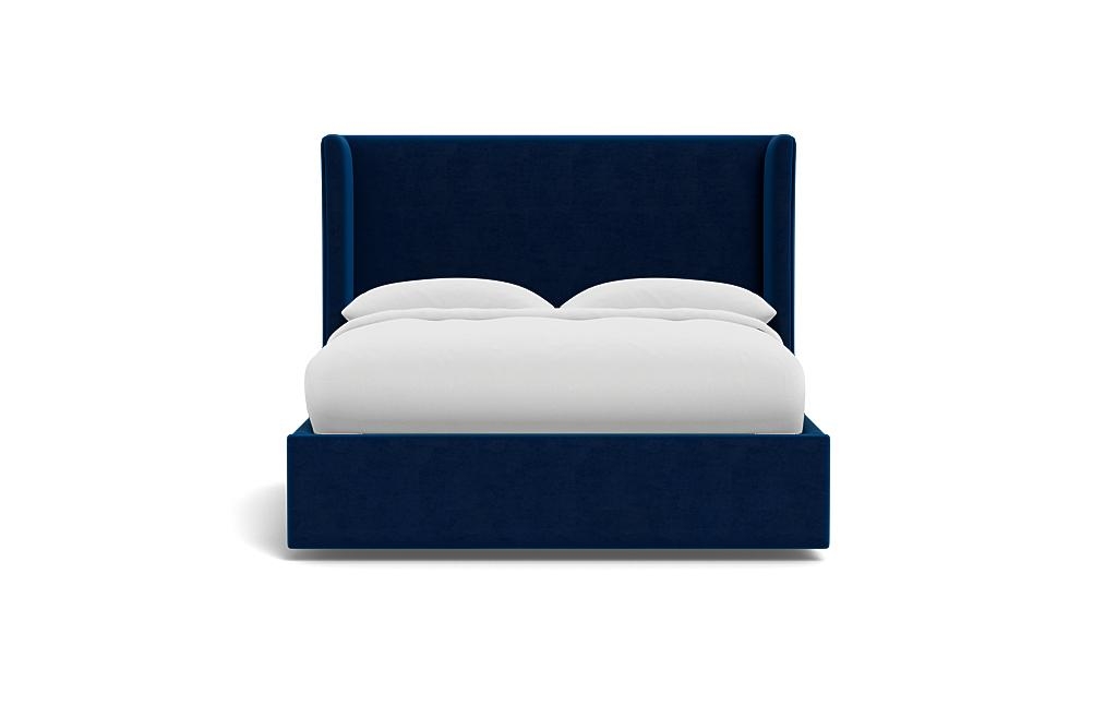 Graham Upholstered Bed with Contrast Piping and Storage Option - Image 0