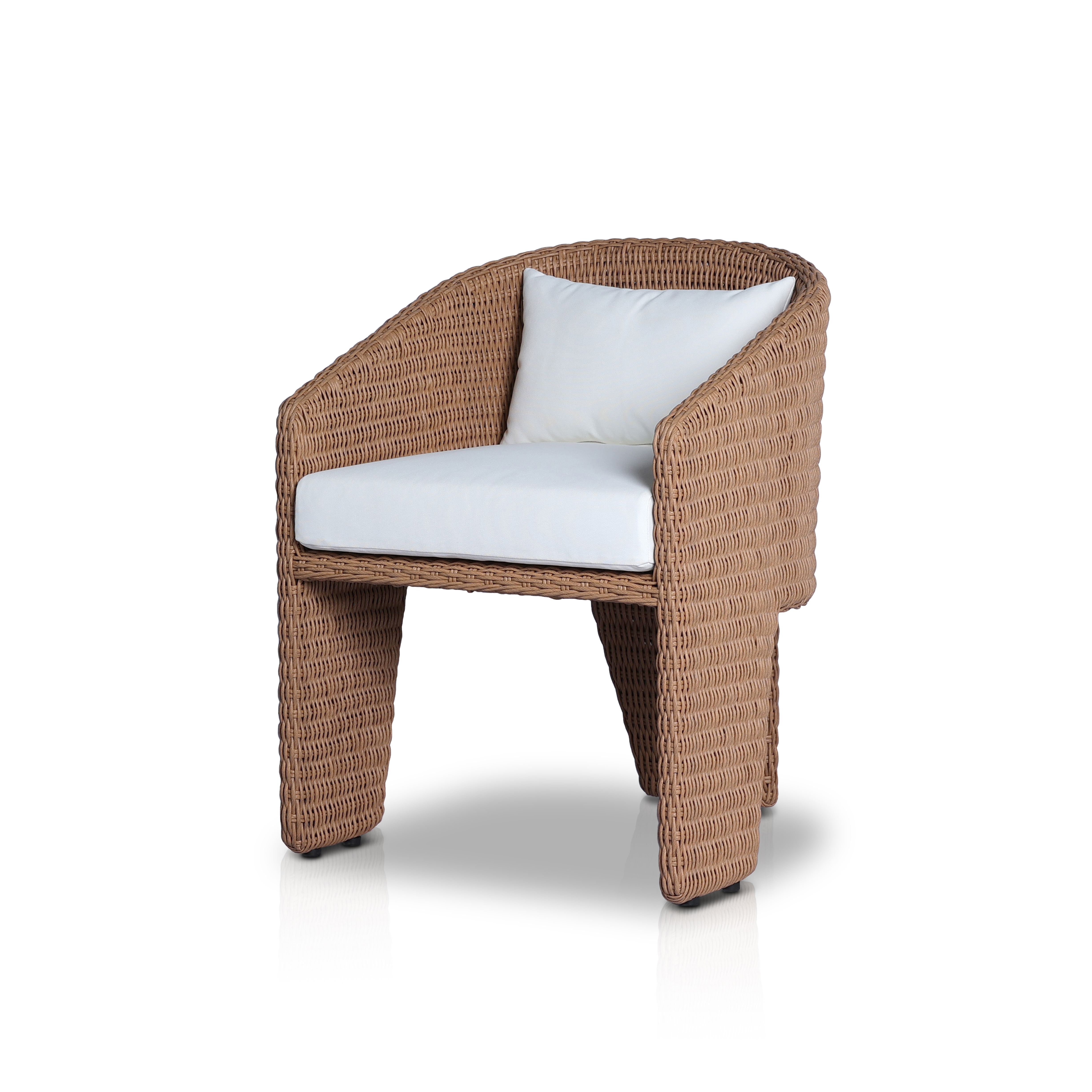 Fae Outdoor Dining Chair - Stinson White - Image 0