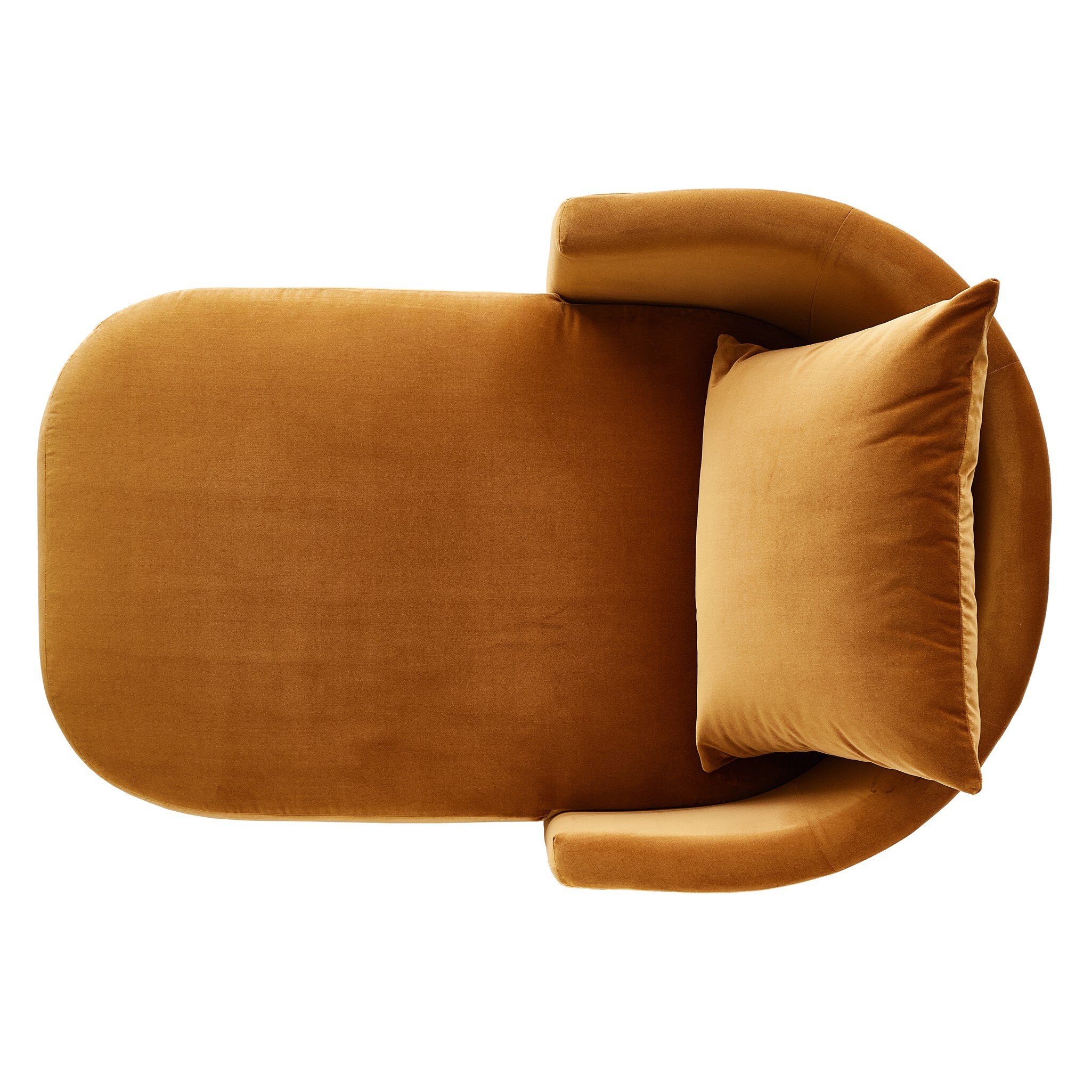 Farrah Chaise Lounge - Ingram Ochre - Image 7