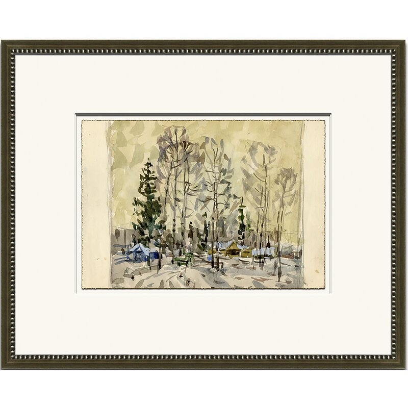 Soicher Marin Small Russian Sketches 13 - Picture Frame Painting on Paper - Image 0