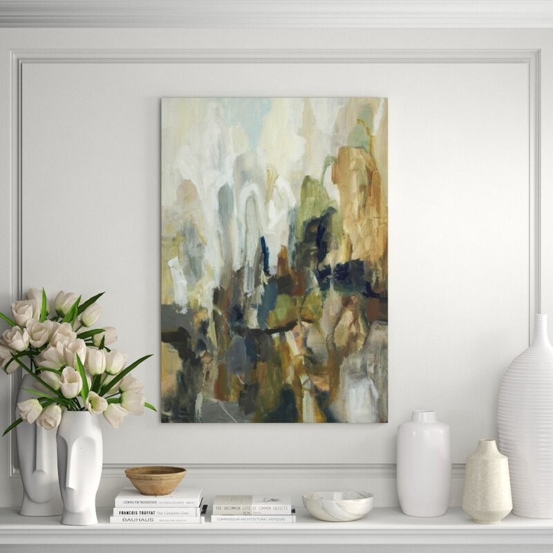Chelsea Art Studio 'Beyond this Mountain' by Jean Kenna - Wrapped Canvas Graphic Art Print Format: Outdoor, Size: 57" H x 40" W x 1.5" D - Image 0