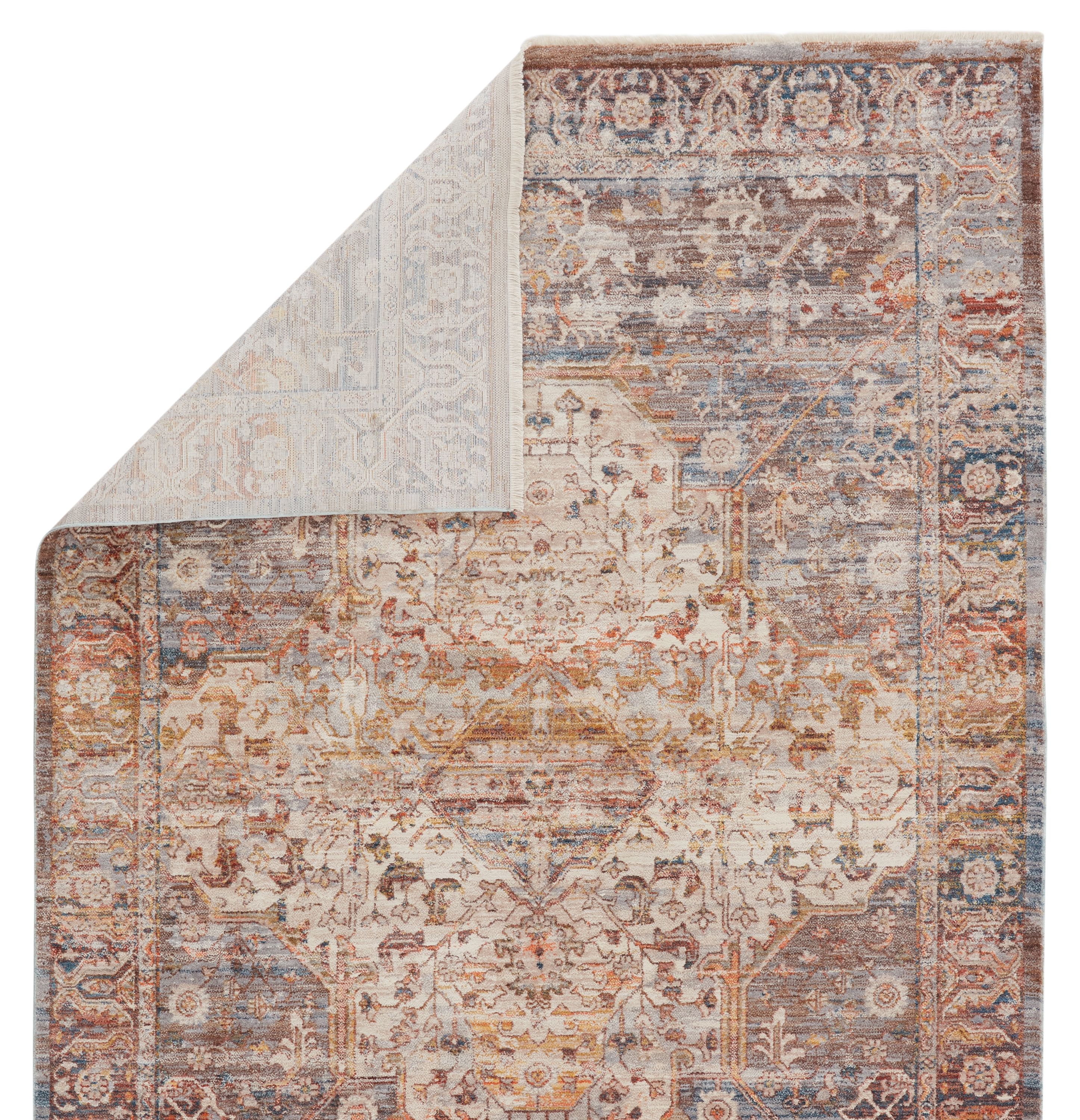 Vibe by Clarimond Medallion Multicolor Area Rug (5'3"X7'10") - Image 2