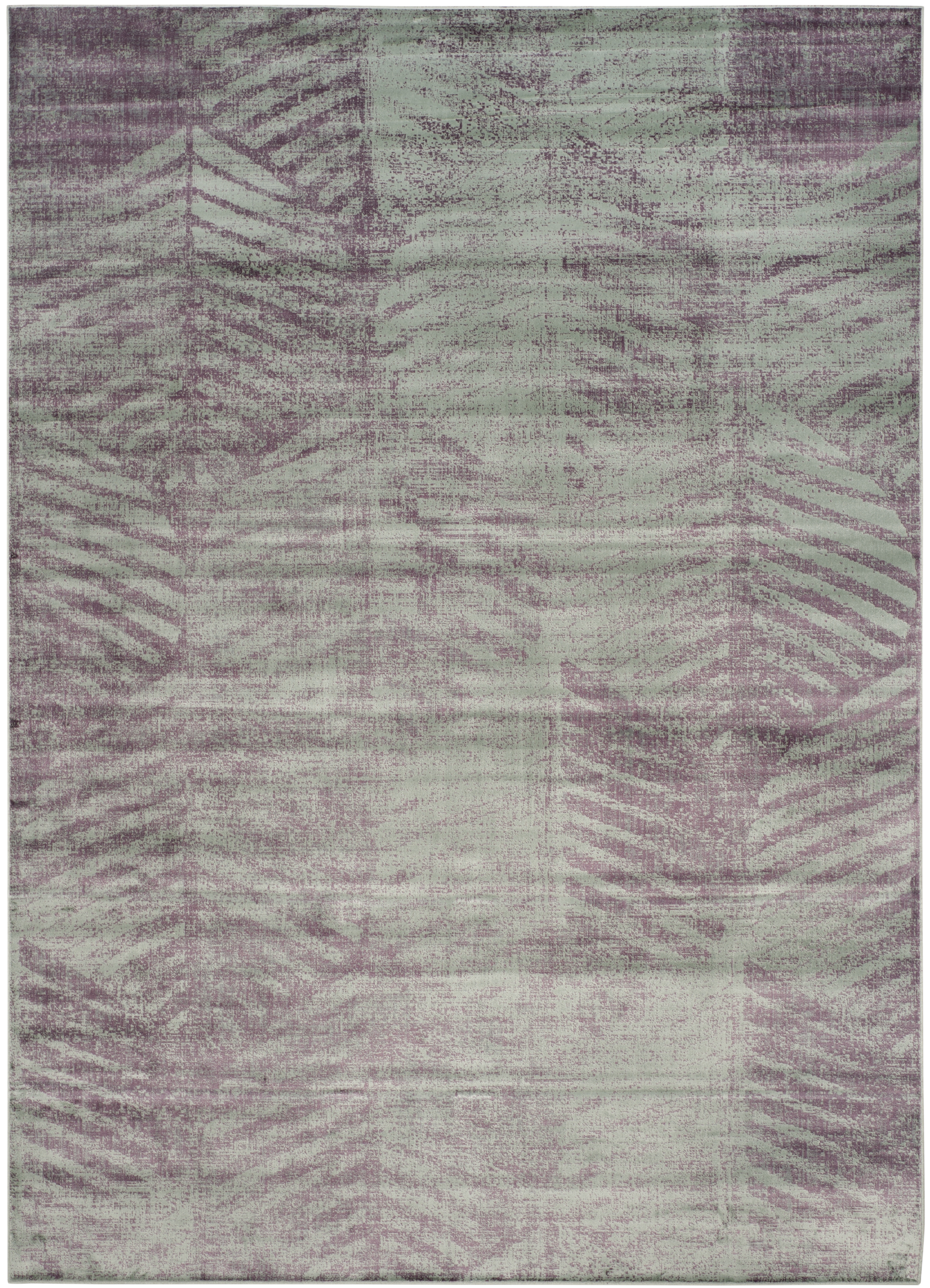 Arlo Home Woven Area Rug, VTG111-110, Light Grey,  8' X 11' 2" - Image 0