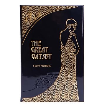 The Great Gatsby Book, Italian Metallic Patent Leather Book, Multi - Image 0