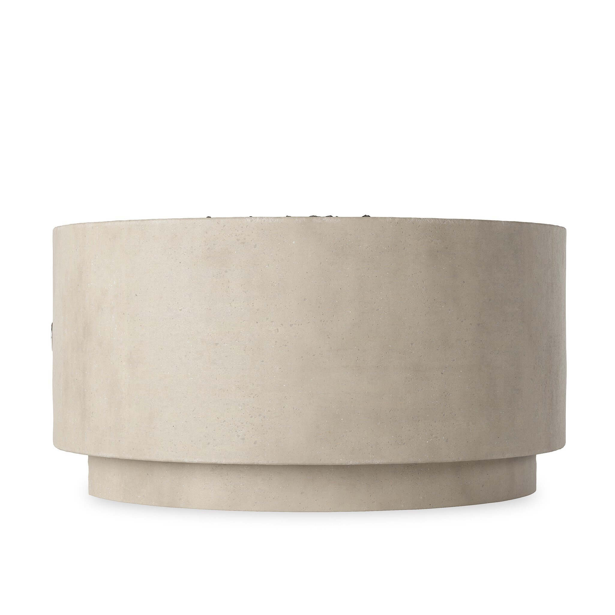 Damian Outdoor Fire Table - Natural Concrete - Image 4