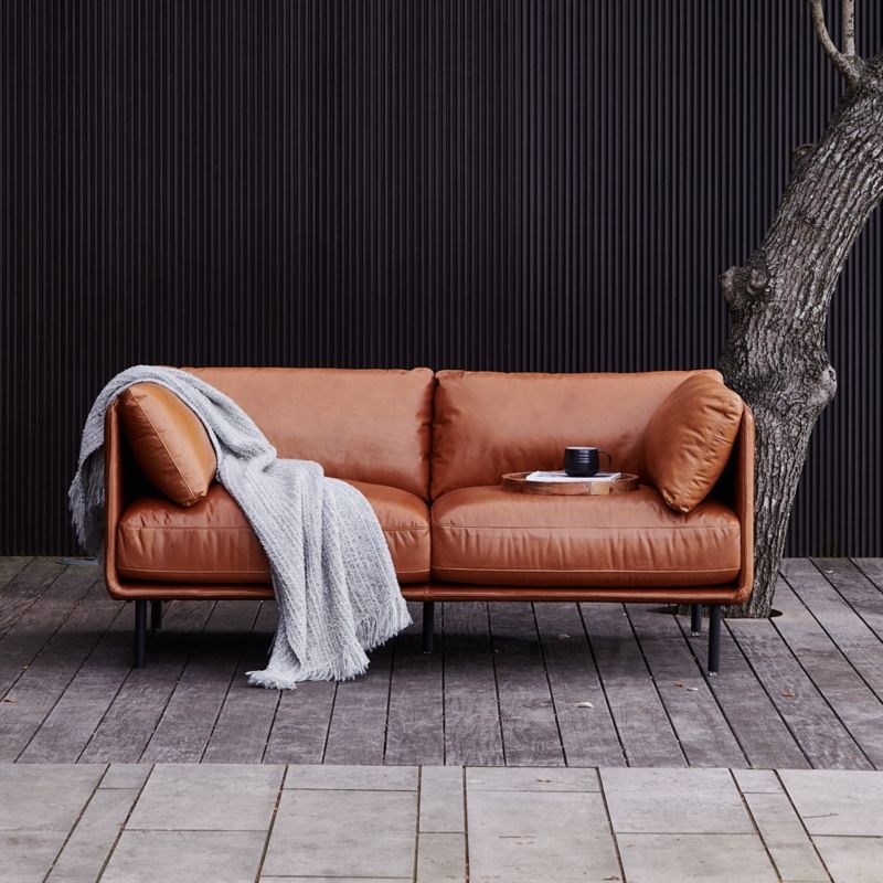 Wells Leather Sofa - Image 1