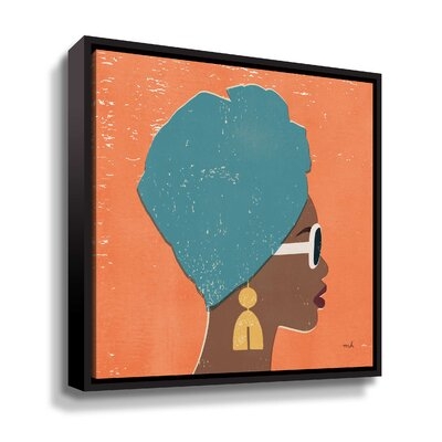Kenya Couture I - Floater Frame Graphic Art on Canvas - Image 0