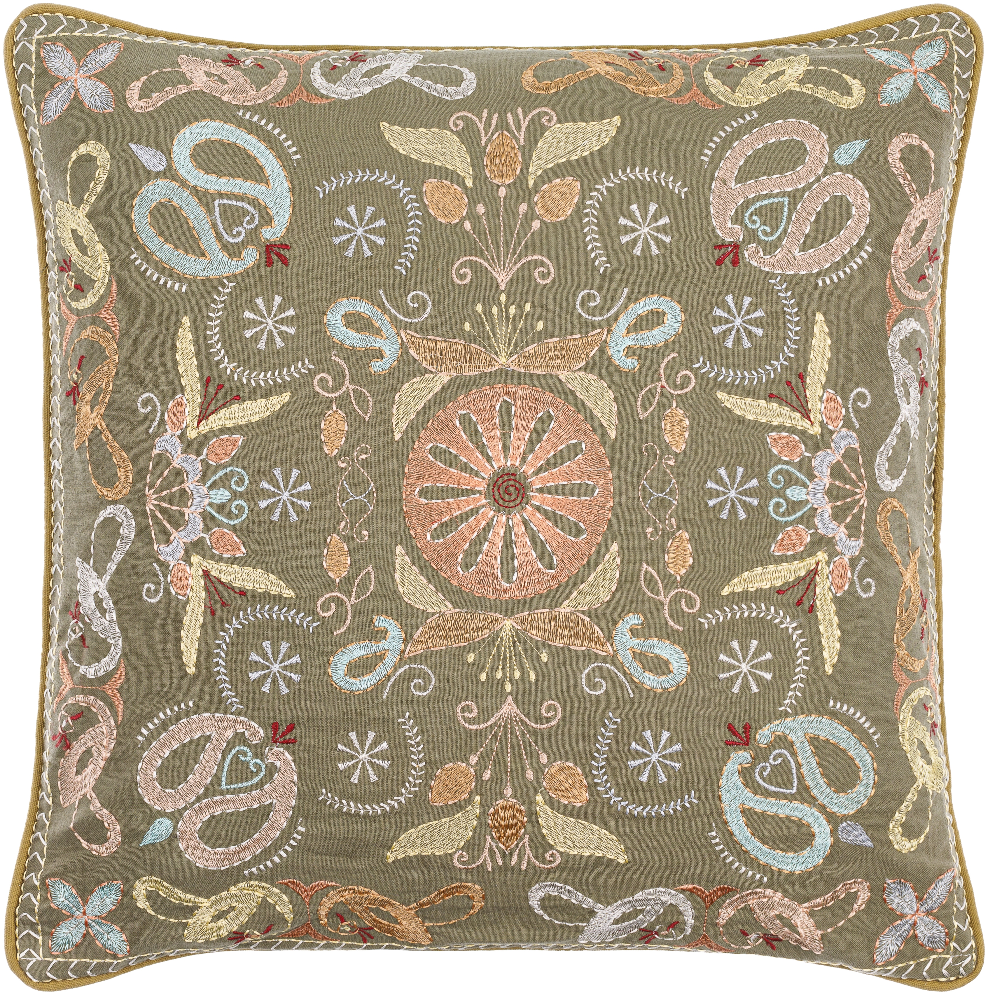 Millie Kay MLK-001 18"L x 18"W Pillow Cover - Image 0