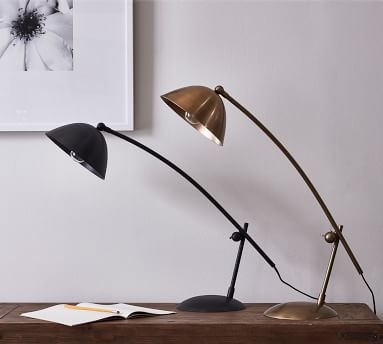 Ellie Task Table Lamp, Bronze - Image 1