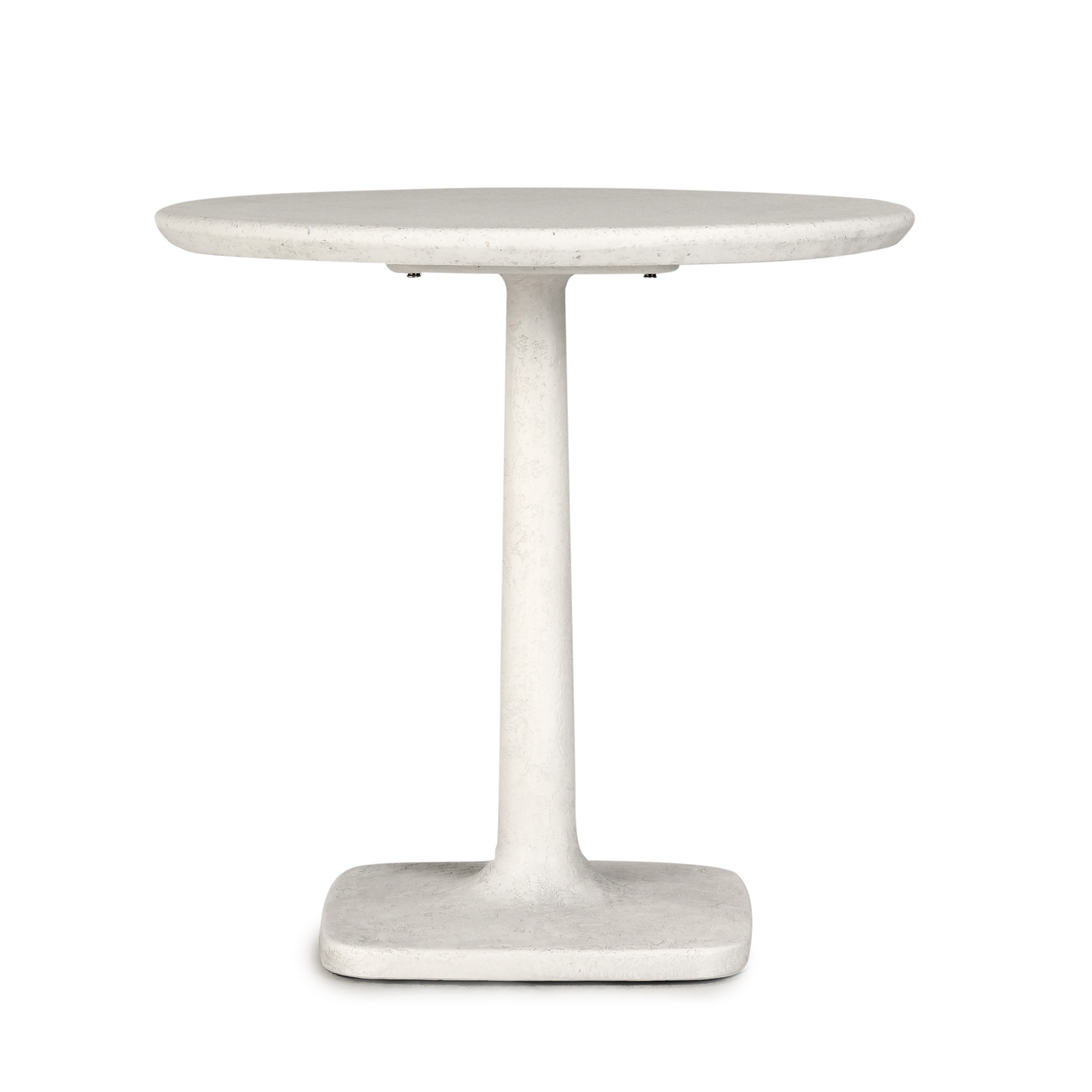 Paulina 31" Outdoor Bistro Table White - Image 1