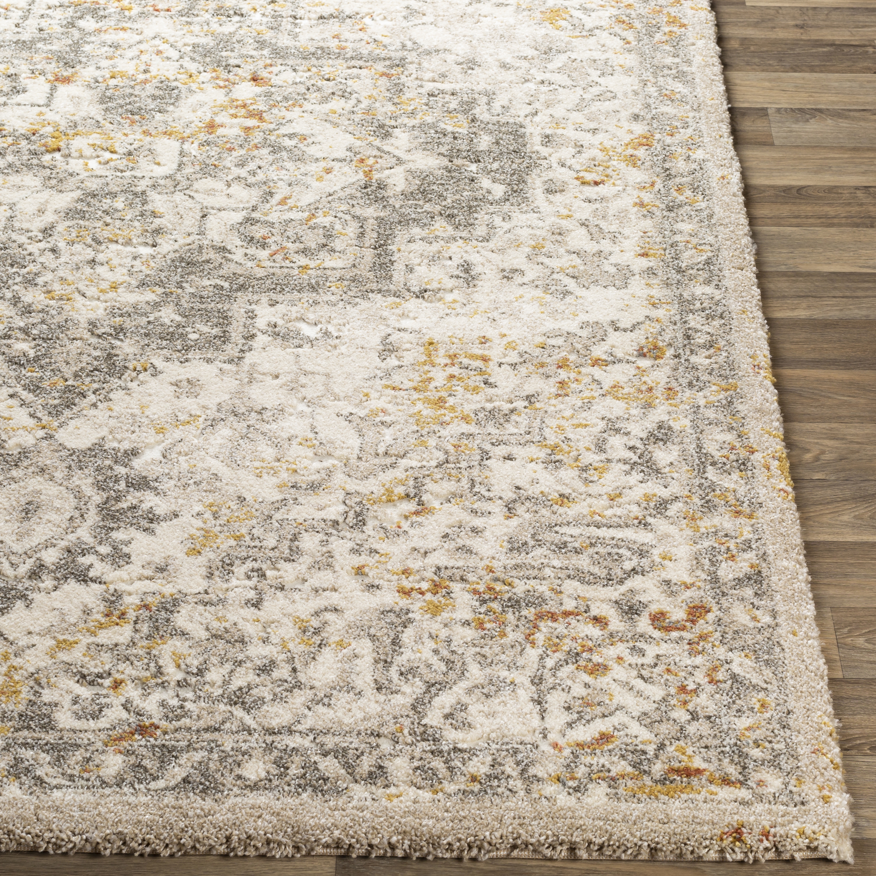 Tuscany Beige Indoor 2' x 2'11" Machine Woven Rug - Image 2