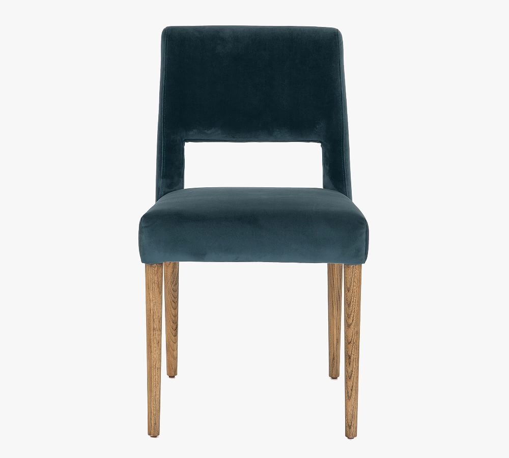 Keva Upholstered Dining Chair, Bella Jasper, Toasted Nettlewood - Image 0