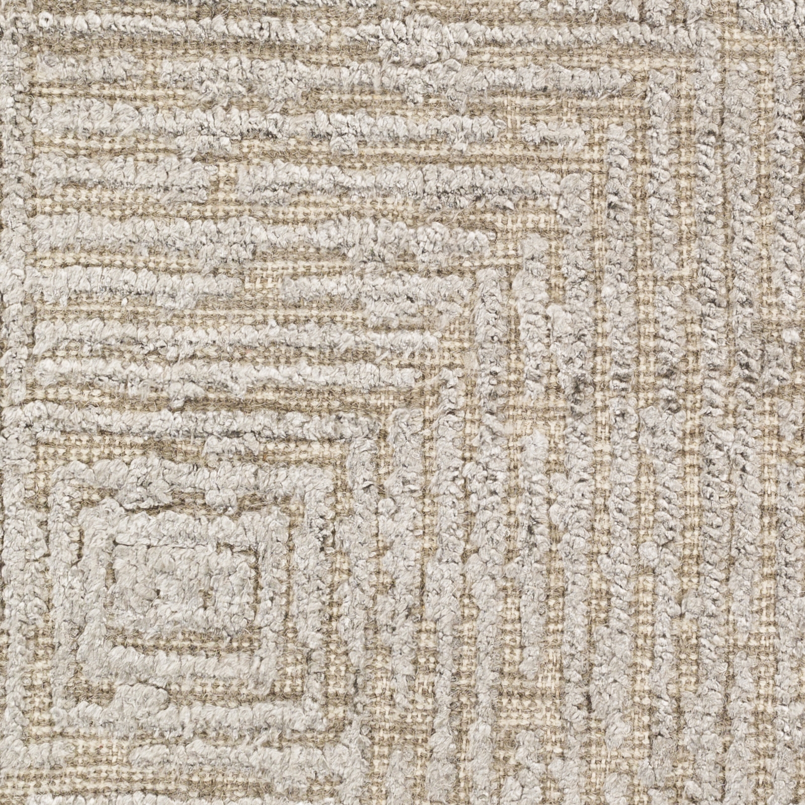 Lora Beige Indoor 6' x 9' Handmade Rug - Image 1
