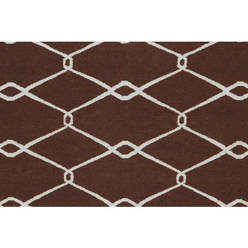 Fallon Brown Indoor 8' x 11' Handmade Rug - Image 1