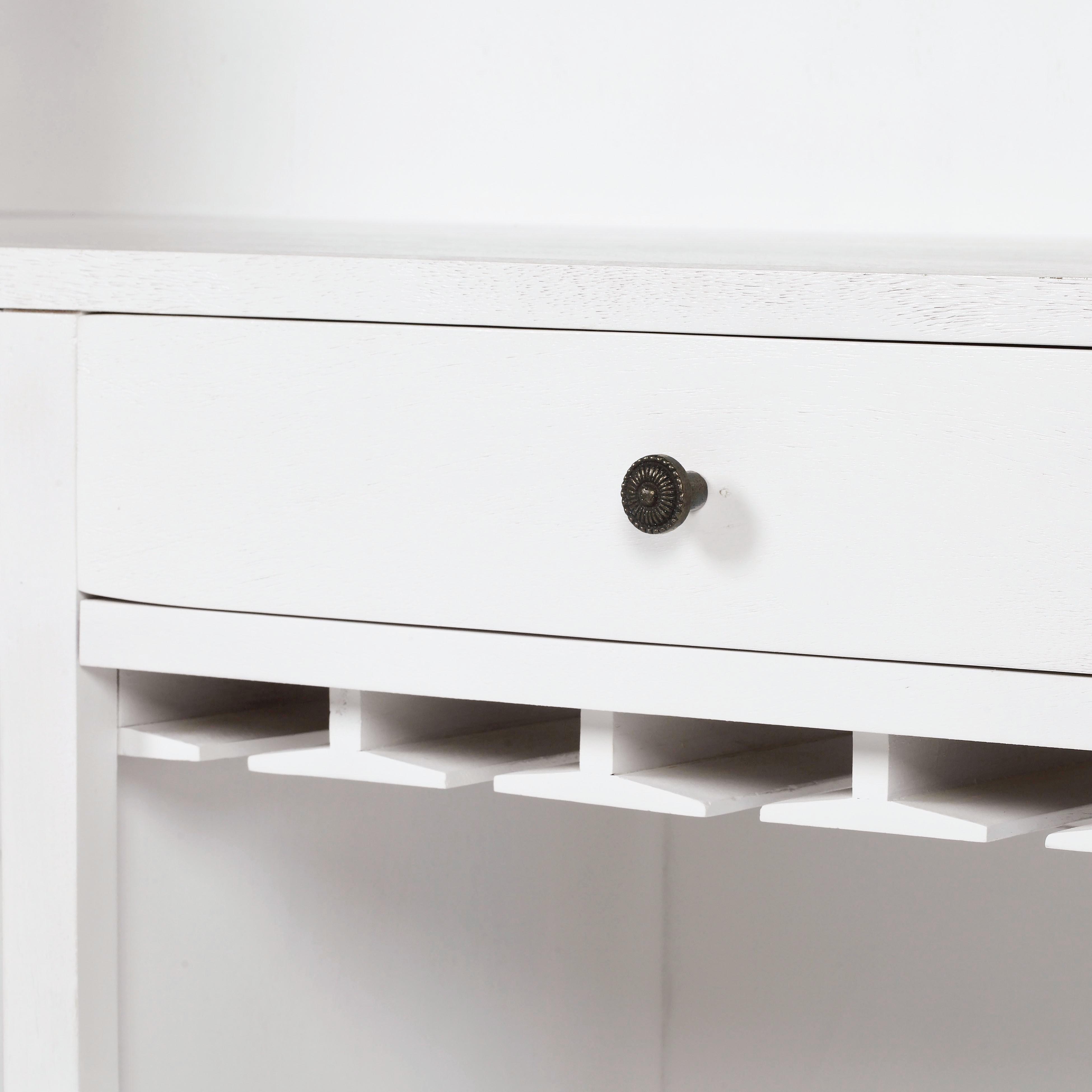 Harrison Distressed White Bar - Image 7