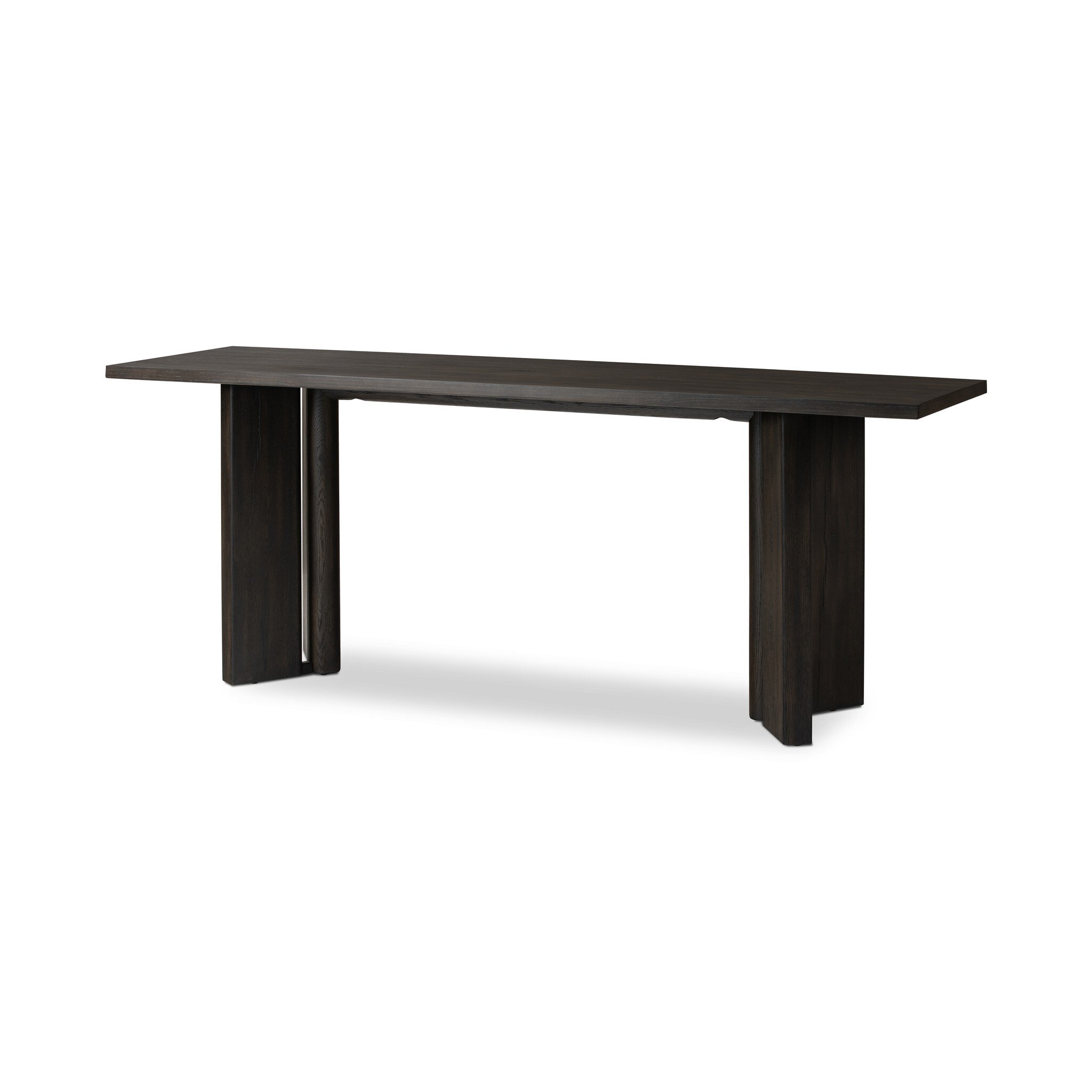 Huxley Console Table - Smoked Black Veneer - Image 1