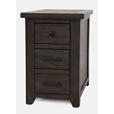 Westhoff Solid Wood 3 Drawer End Table - Image 0