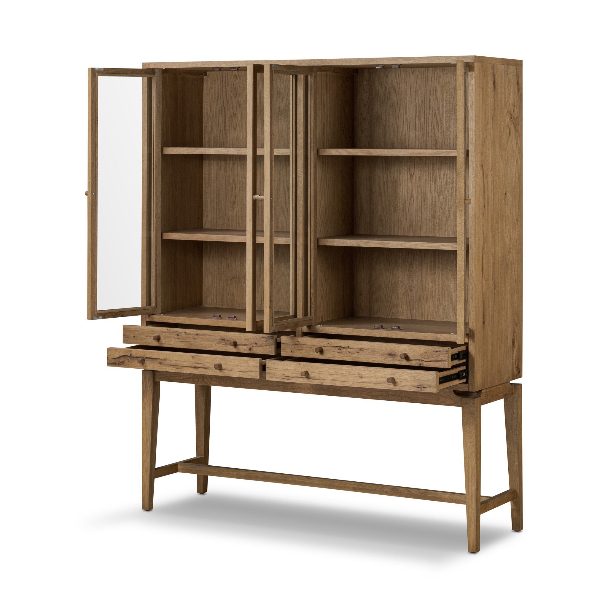 Bergstrom Cabinet - Warm Natural Oak Veneer - Image 8