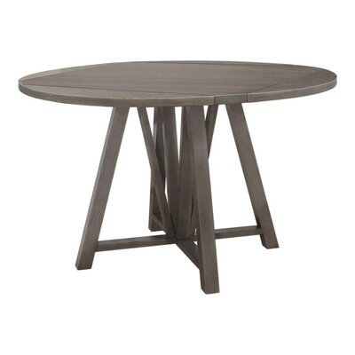 Tirante Counter Height Drop Leaf Pedestal Dining Table - Image 0