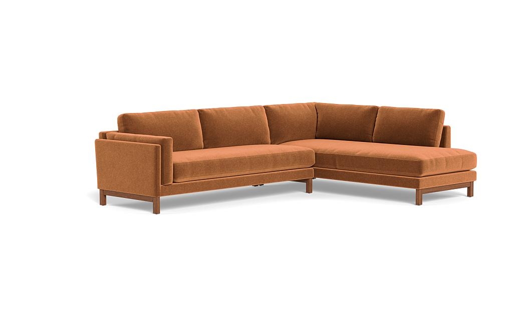 Gaby 3-Seat Sectional with Right Bumper - Image 1