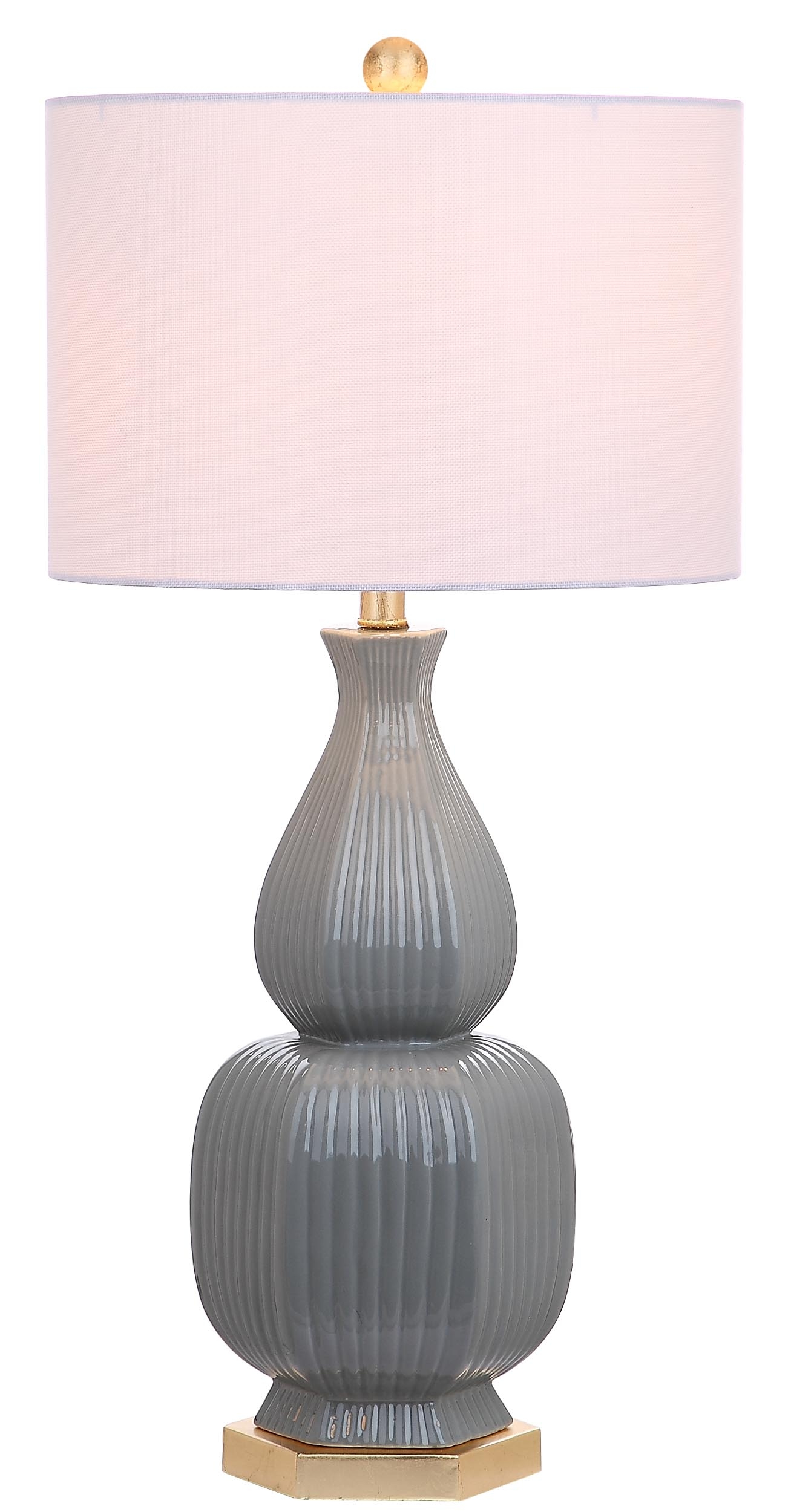 Cleo 31.5-Inch H Table Lamp - Grey - Safavieh - Image 2