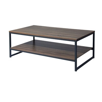 4 Legs Coffee Table With Storage - Image 0
