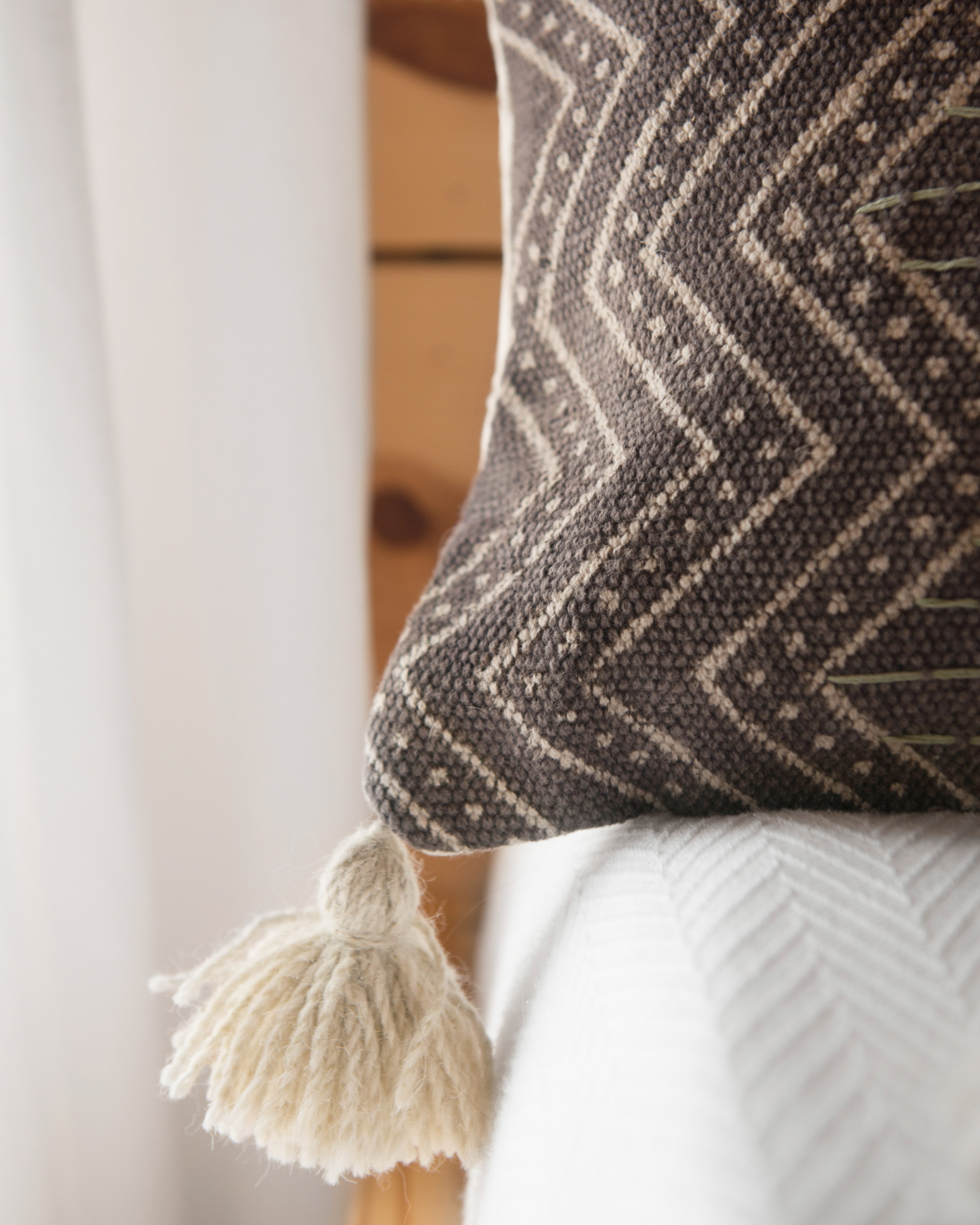 Loloi Pillows Grey / Multi 13" x 35" Cover w/Down - Image 2