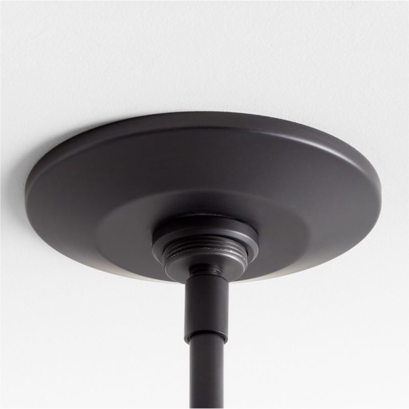 Wilson Mid-Century White Metal Pendant Light - Image 3