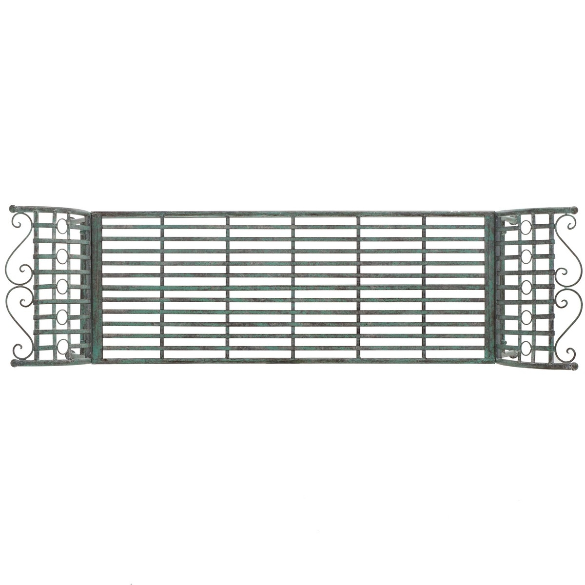 Hadley Bench - Antique Dark Green - Safavieh - Image 5