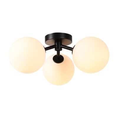 Britany 3-light 15" Semi Flush Mount - Image 0