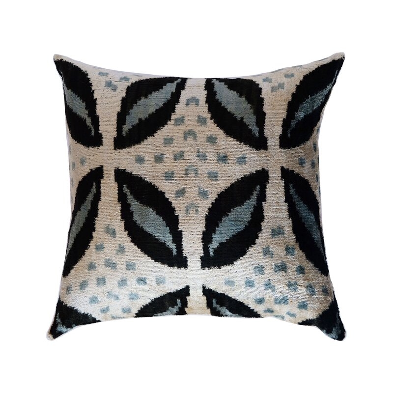 LOOMY Kargi Square Silk Pillow Cover & Insert - Image 0