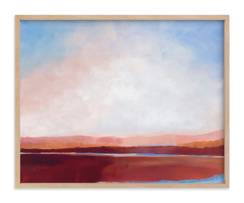 Canyon Blue Art Print - Image 0