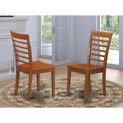 Agesilao Solid Wood Dining Chair - Image 0