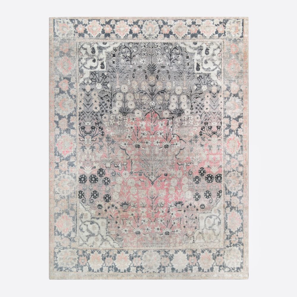 Vivid Garden Rug, 5x8, Warm Multi - Image 0
