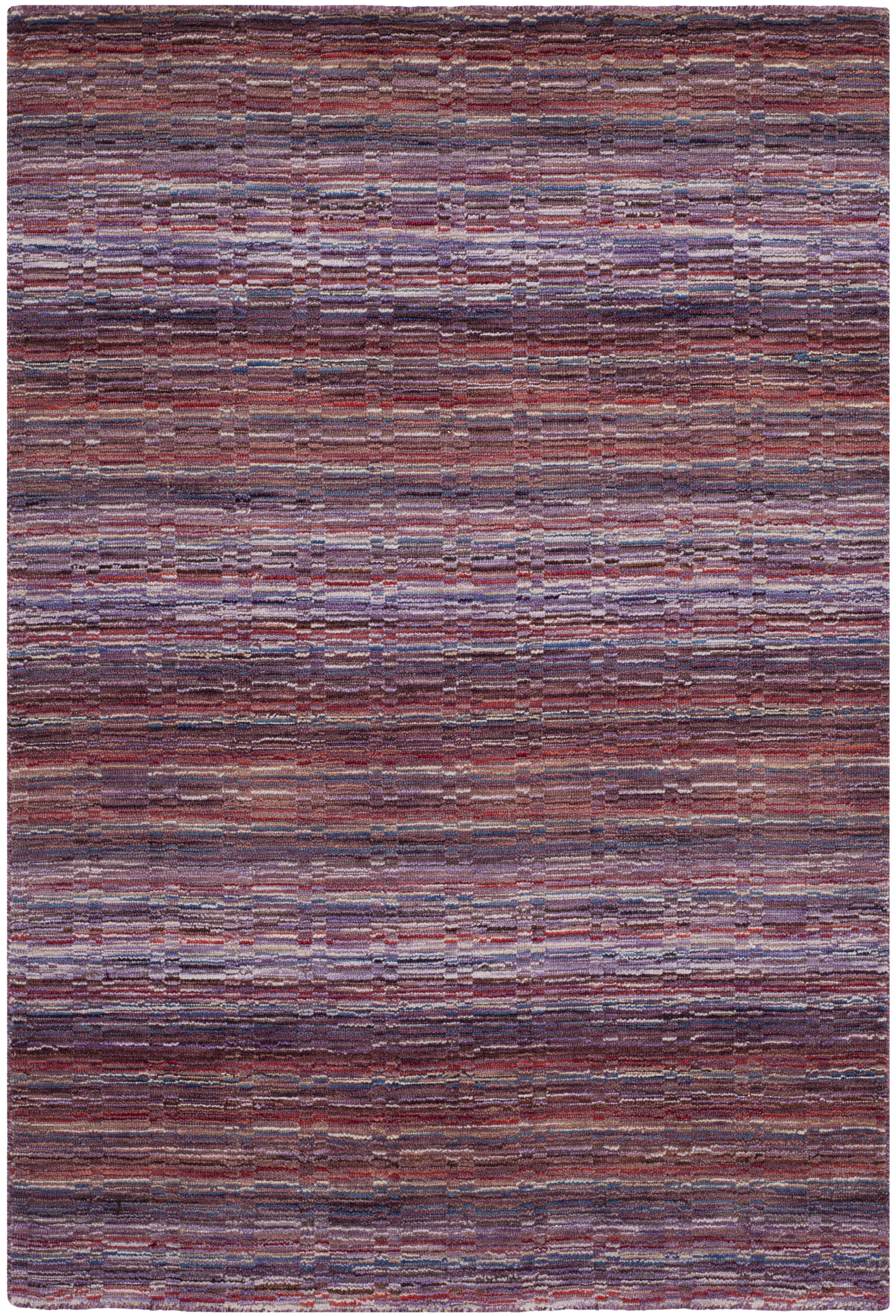 Arlo Home Hand Loomed Area Rug, HIM702A, Purple/Multi,  4' X 6' - Image 0
