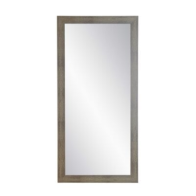 Modern Rustic Olive Floor Mirror - Image 0