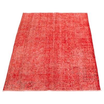 Color Transition Red Rug 3'9" X 6'5" - Image 0