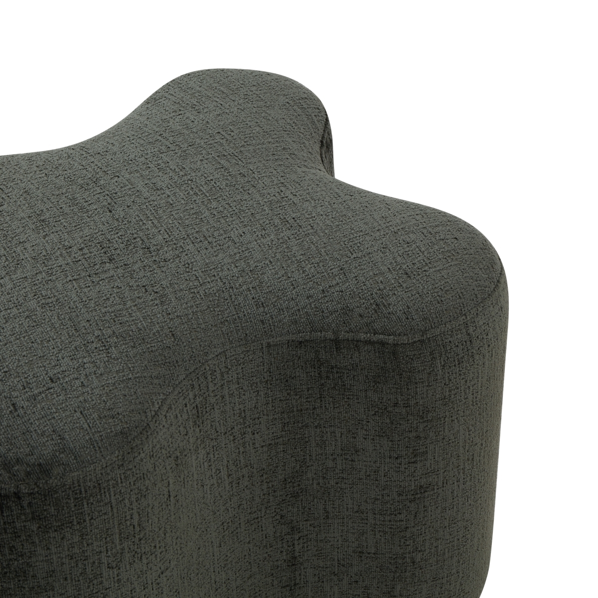 Jacqualessa Chenille Bench  - Dark Green - Safavieh - Image 2