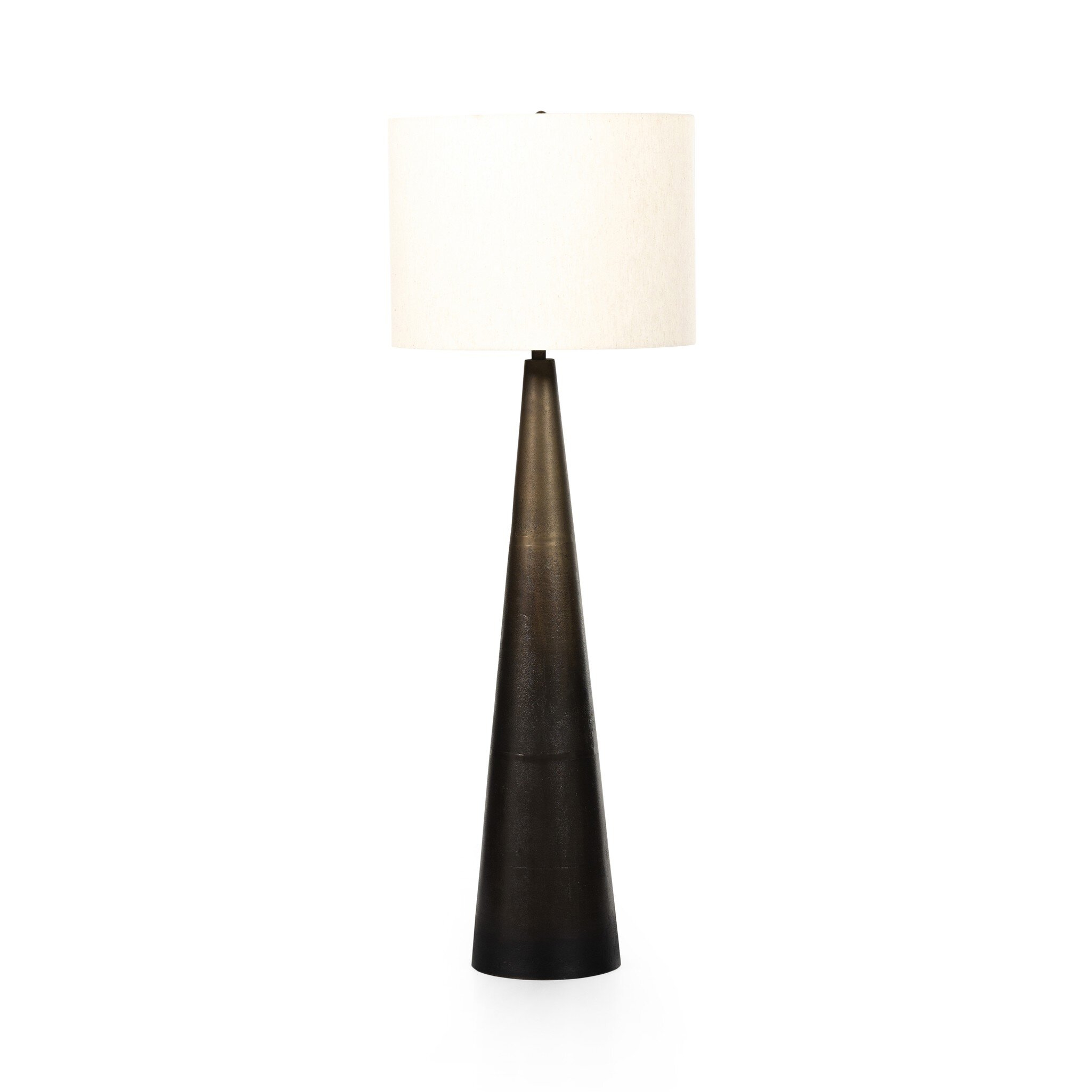 Nour Floor Lamp - Ombre Stainless Steel - Image 0