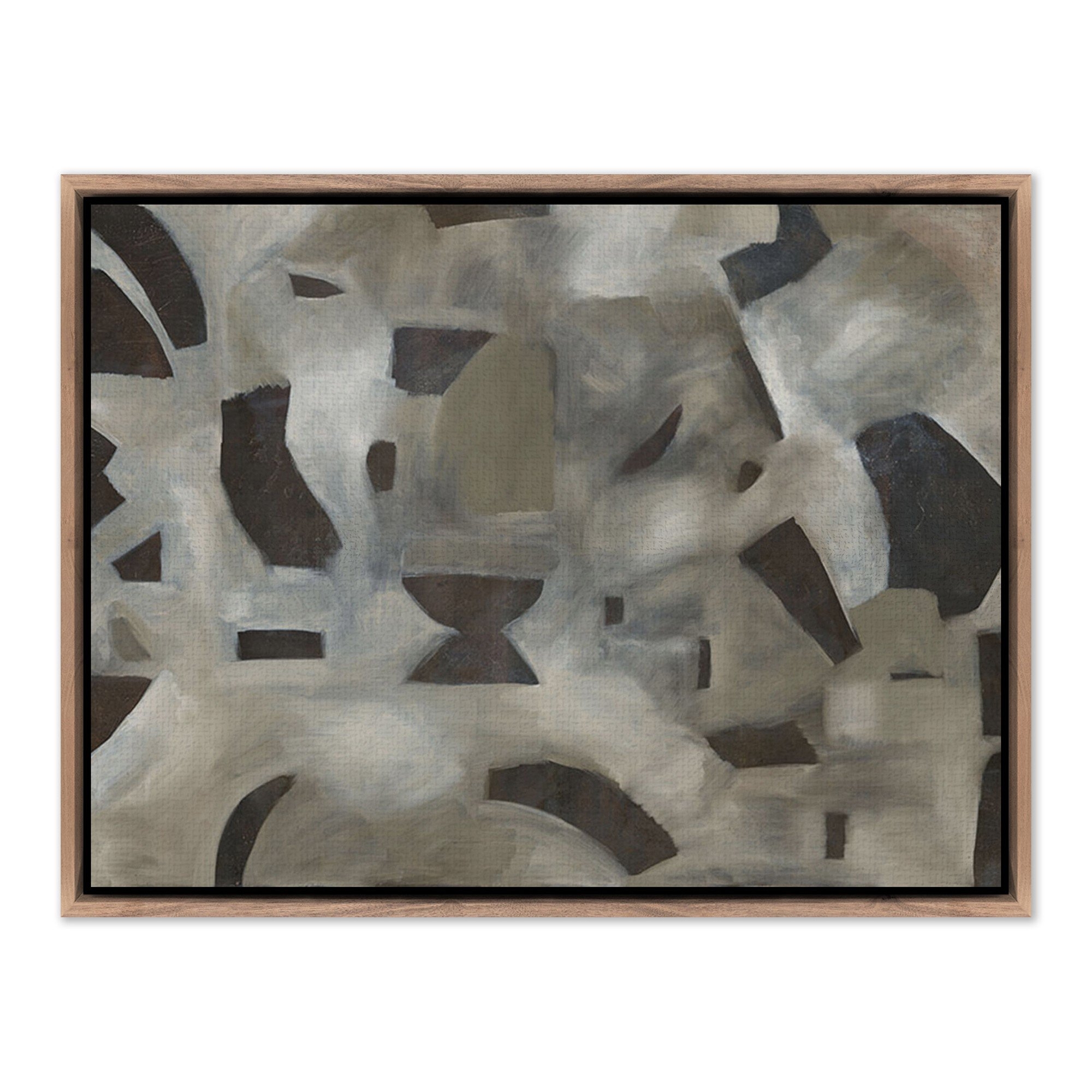 Sculptor by Jess Engle - Rustic Walnut Floater - Image 0