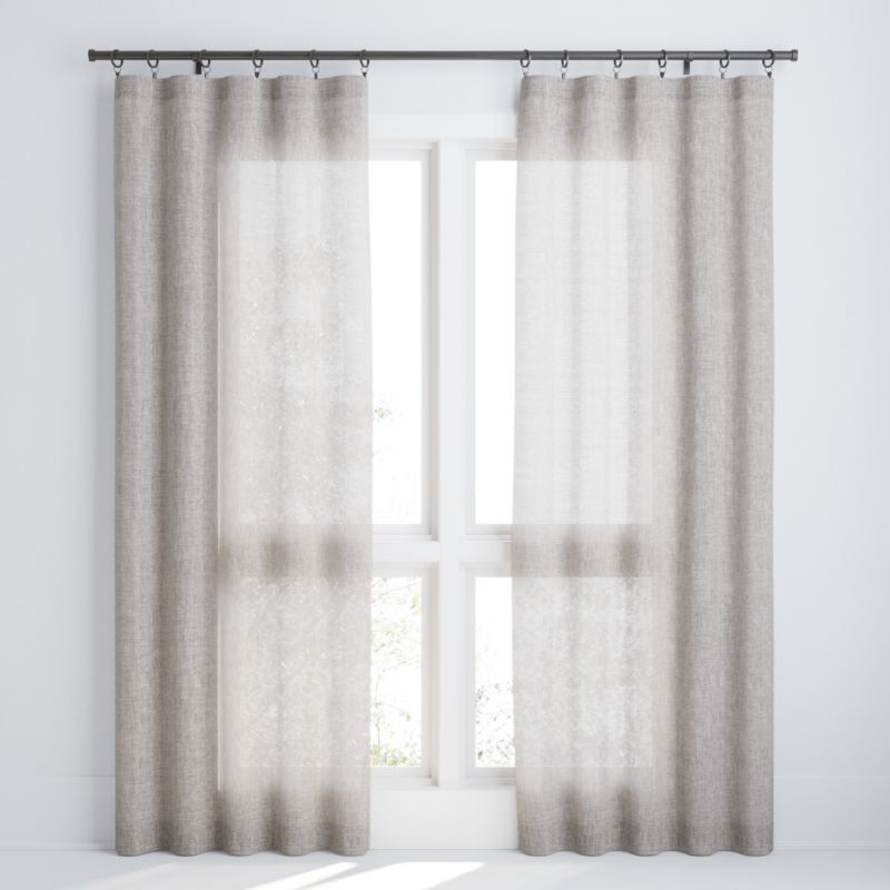 Hemp Natural 50"x108" Curtain Panel - Image 1