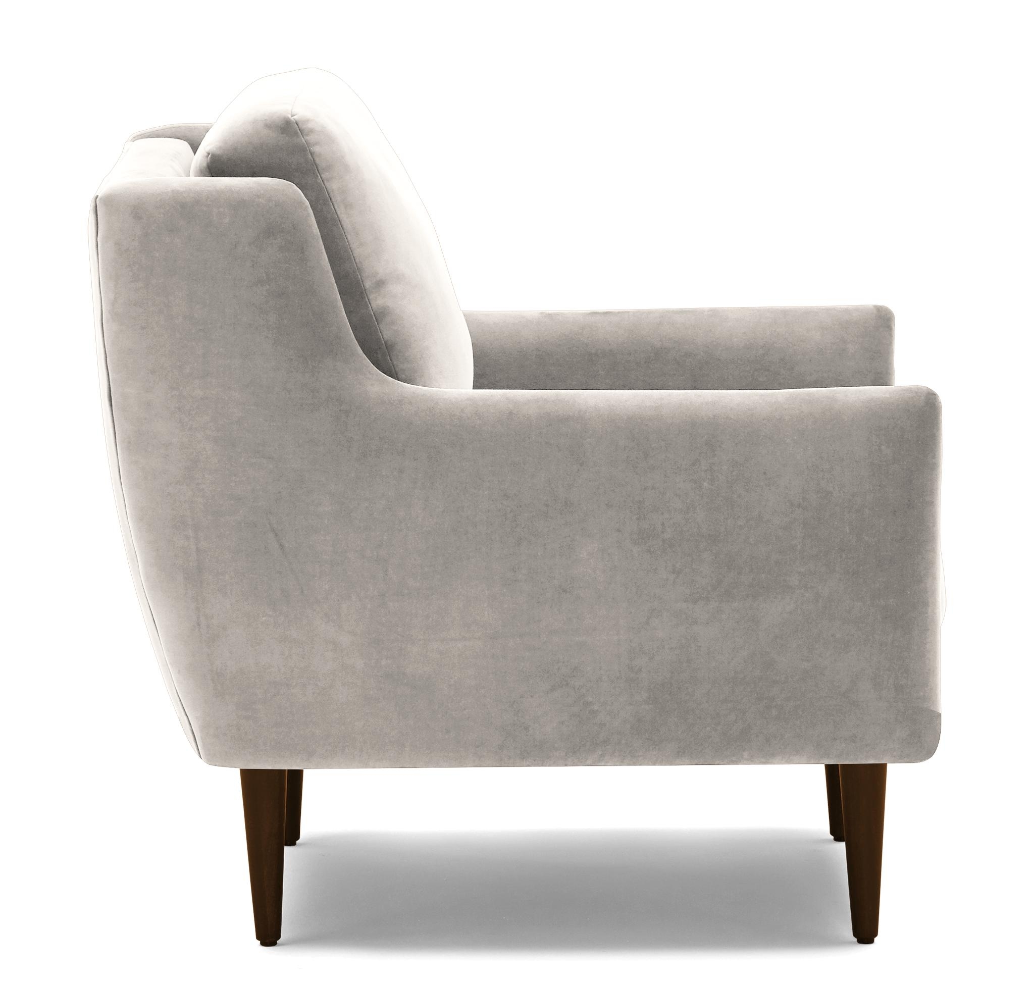Beige/White Bell Mid Century Modern Chair - Merit Dove - Mocha - Image 2