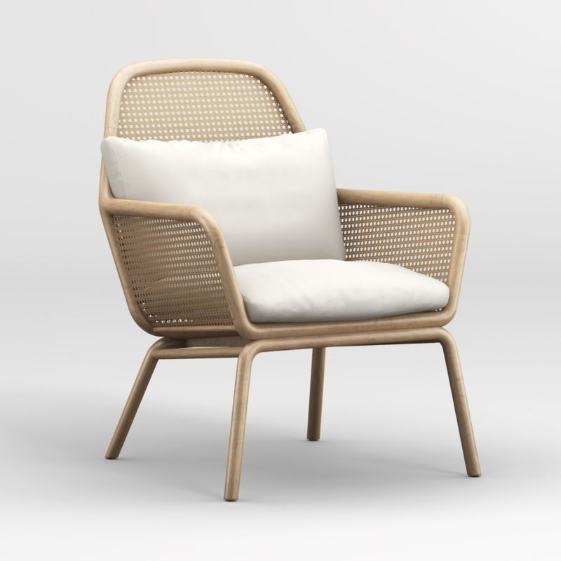 Verne Chair with Cushions / Newport, Salt - Image 3
