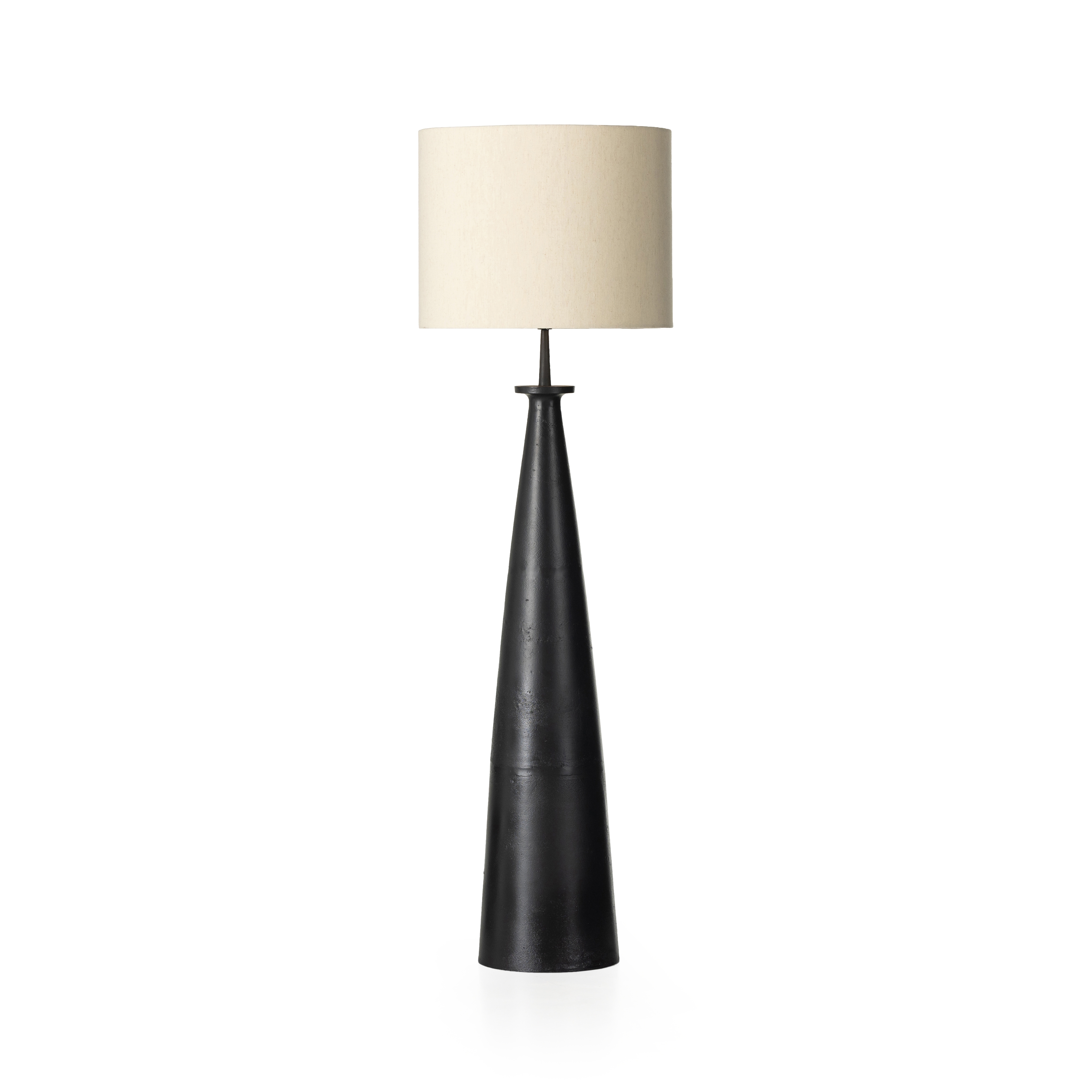 Innes Floor Lamp-Matte Black Cast - Image 0