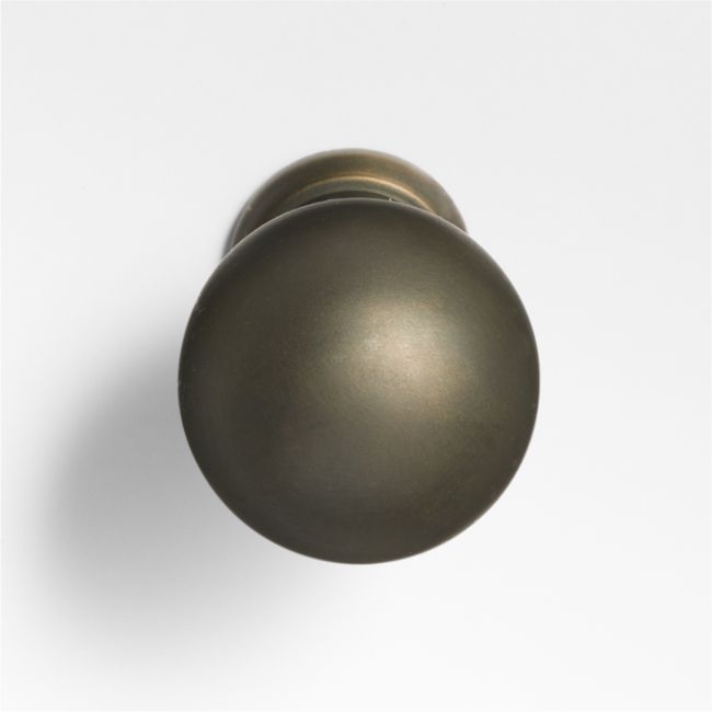 Classic Sphere Brushed Bronze Cabinet Knob - Image 0