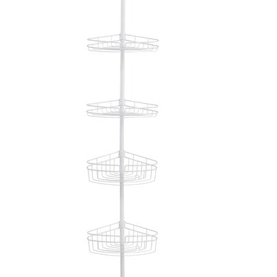 Thayer 4-Tier Spring Tension Shower Corner Pole Caddy - Image 0